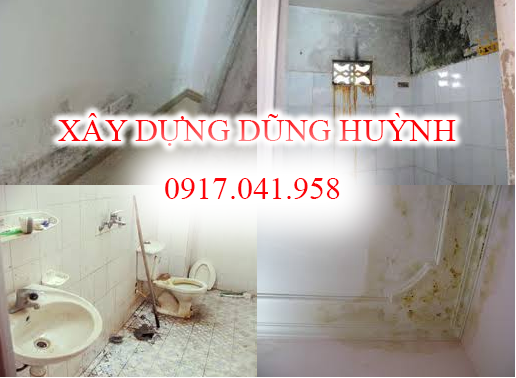 kiếm tra tình trạng thấm dột WC