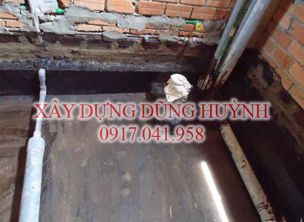 chống thấm toilet hoàn thiện