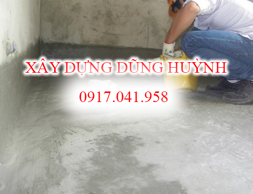 xử lý vị trí yếu để chống thấm wc