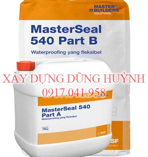 chất chống thấm chuyên nghiệp cho bể bơi Master Seal 540