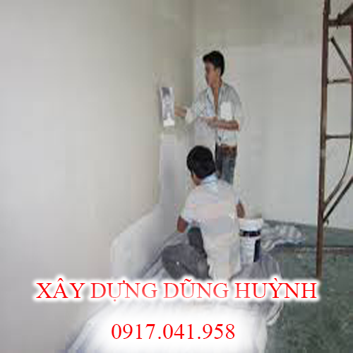 thi công chống thấm tường nhà