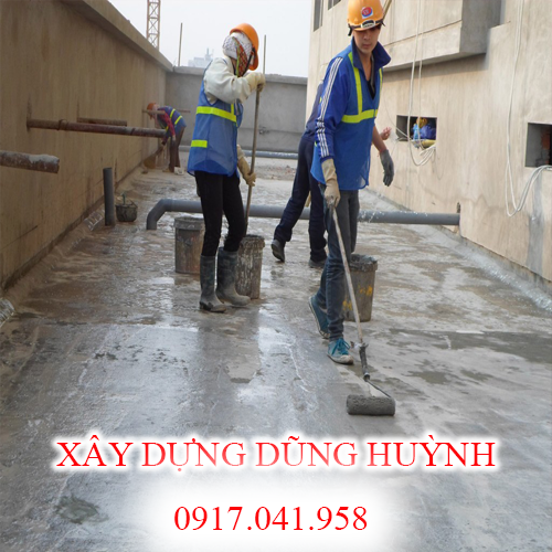 Dịch vụ chống thấm cho sân thượng