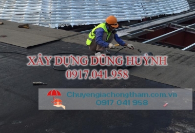 CHỐNG THẤM GIÁ RẺ VỚI MÀNG KHÒ NÓNG